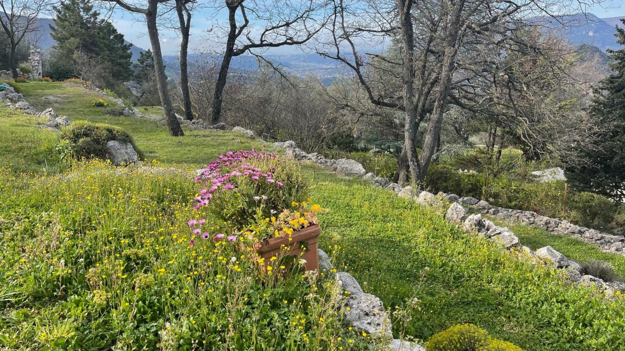 Rez De Jardin, Entre Mer Et Montagne Levens エクステリア 写真